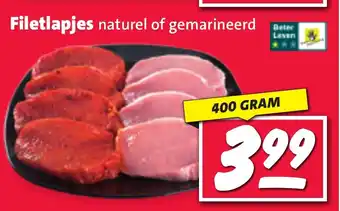 Nettorama Filetlapjes aanbieding