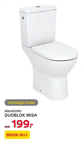 Praxis Aquazuro duoblok misa aanbieding