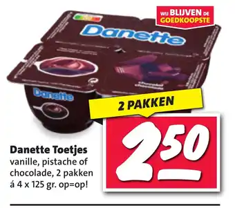 Nettorama Danette Toetjes aanbieding