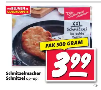 Nettorama Schnitzelmacher Schnitzel aanbieding