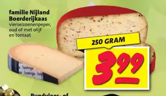 Nettorama familie Nijland Boerderijkaas aanbieding