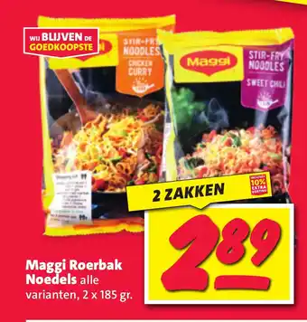 Nettorama Maggi Roerbak Noedels aanbieding