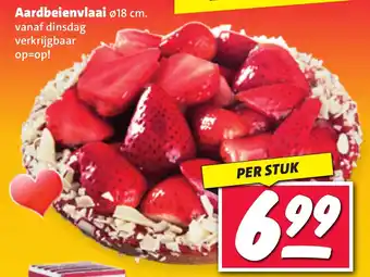 Nettorama Aardbeienvlaai 18 cm. aanbieding