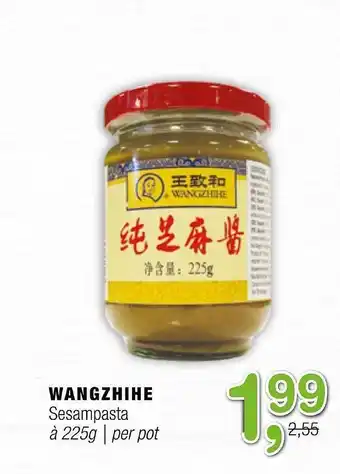 Amazing Oriëntal Wangzhihe sesampasta 225 g aanbieding