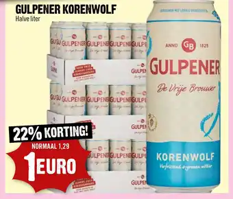 Dirck 3 GULPENER KORENWOLF Halve liter aanbieding