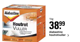 Karwei Alabastine houtrotvuller 1 kg aanbieding