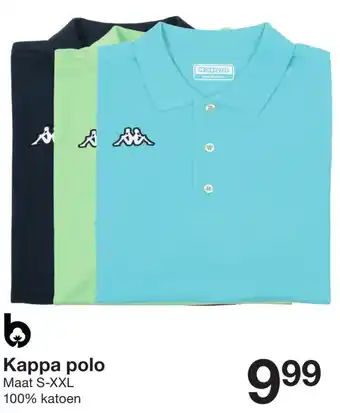 Zeeman Kappa polo aanbieding
