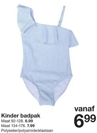 Zeeman Kinder badpak aanbieding