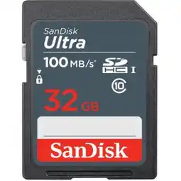 Bol.com SD Memory Card SanDisk SDSDUNR-032G-GN3IN 64 GB aanbieding