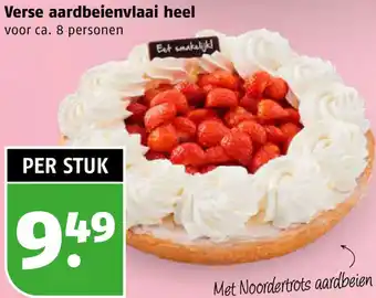 Poiesz Verse aardbeienvlaai heel aanbieding