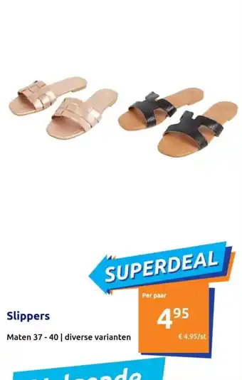 Action Slippers aanbieding