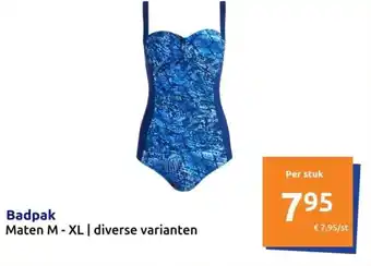 Action Badpak aanbieding