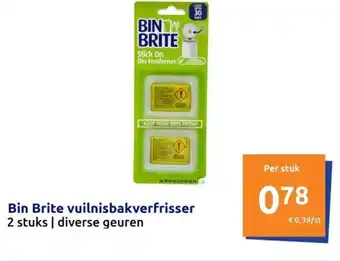 Action Bin Brite vuilnisbakverfrisser aanbieding