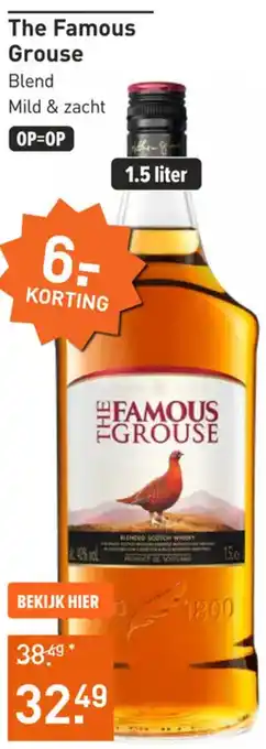 Gall & Gall The Famous Grouse aanbieding