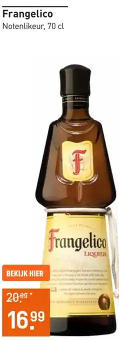 Gall & Gall Frangelico Notenlikeur, 70 cl aanbieding