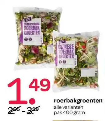 Spar Roerbakgroenten 400 gram aanbieding