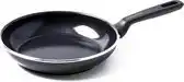 Bol.com GreenPan Memphis koekenpan 20cm - zwart - inductie - PFAS-vrij - Gratis Ecover pakket bij aankoop van €100 GreenPan aanbieding