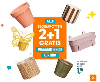 Kwantum BLOEMPOTTEN aanbieding