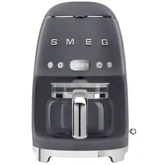 Bol.com SMEG DCF02GREU - Filterkoffiemachine - Leigrijs - Warmhoudfunctie aanbieding