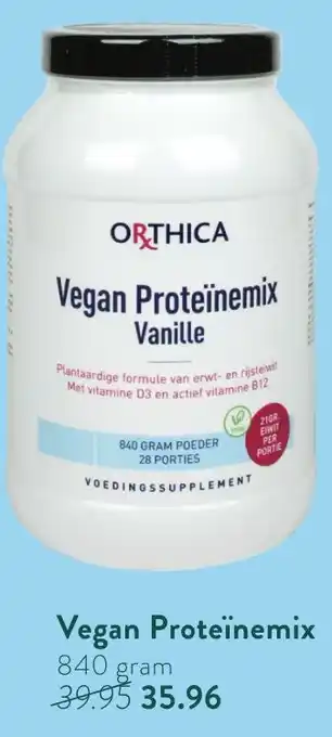 Holland & Barrett Vegan proteinemix 840 gram aanbieding