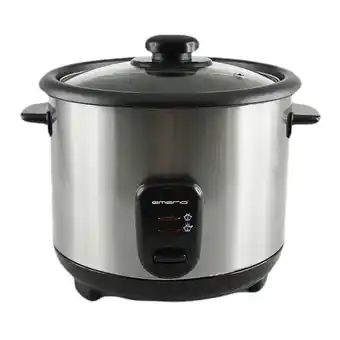 Bol.com Emerio RCE-110118 - Rijstkoker - ECO - 15 liter - Zwart aanbieding