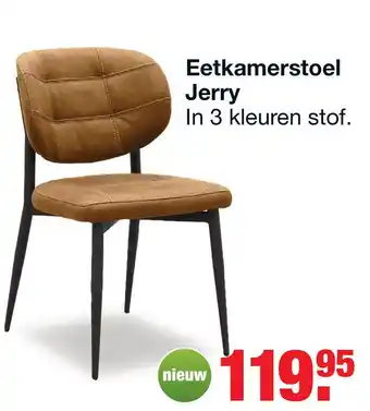 Budget Home Store Eetkamerstoel Jerry Cognac aanbieding