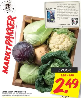 Dekamarkt VERSE KOLEN VAN DICHTBIJ aanbieding