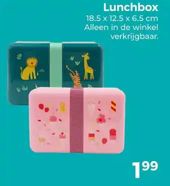 Trekpleister Lunchbox aanbieding