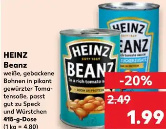 Kaufland DE HEINZ Beanz aanbieding