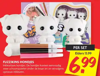 Dekamarkt FUZZIKINS HONDJES aanbieding