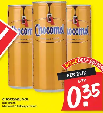 Dekamarkt CHOCOMEL VOL aanbieding