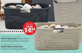 Marskramer Rotho Wasmand 40Liter aanbieding