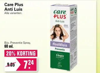 De Online Drogist Care Plus Anti Luis aanbieding