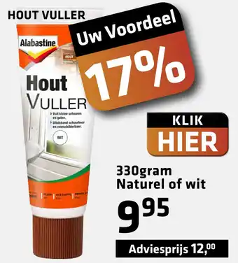 De voordeelmarkt HOUT VULLER aanbieding