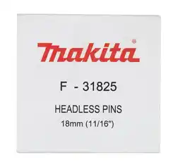 Bol.com Makita F-31838 Pin gegalvaniseerd - 06x25mm (10.000st) aanbieding