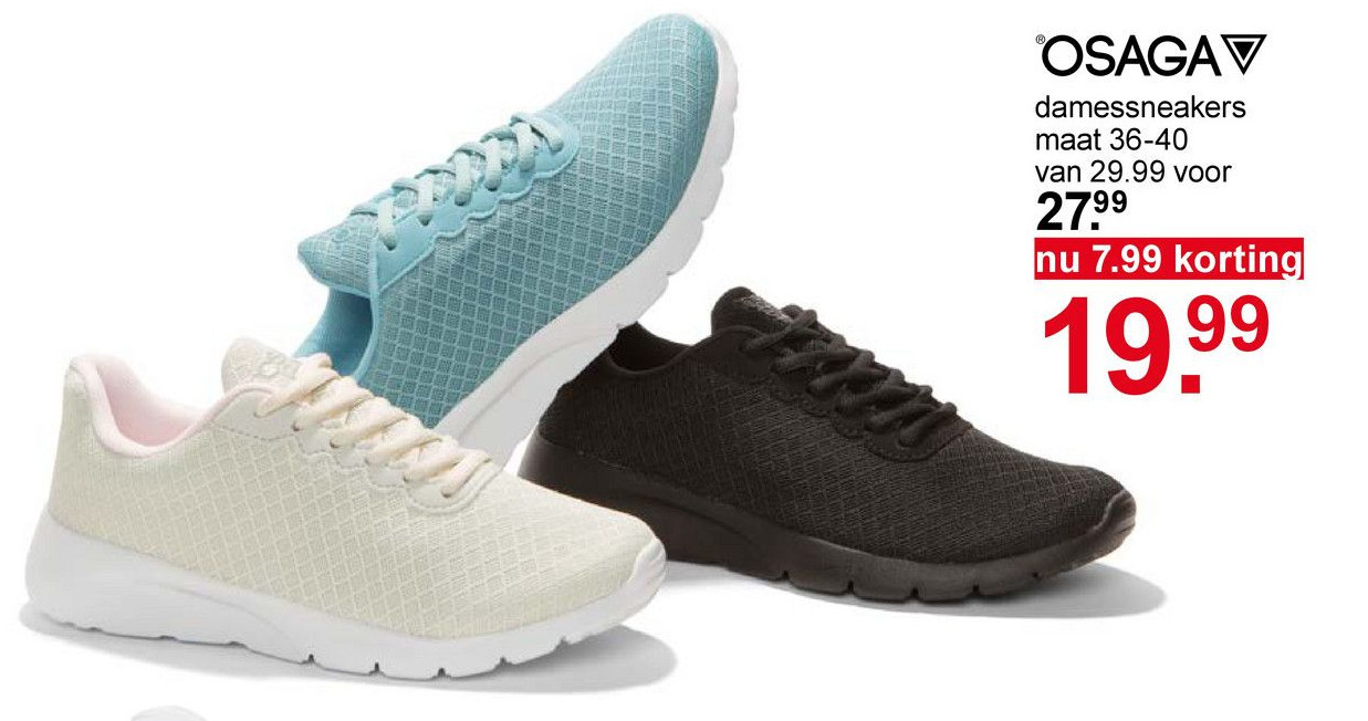 Osaga Kinder En Dames Sneakers Aanbieding bij Scapino