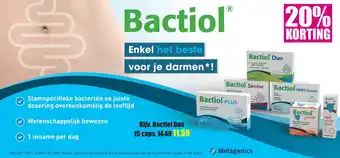 Gezond & Wel Bactiol aanbieding