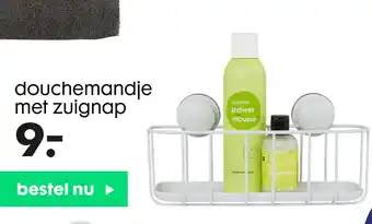 HEMA Douchemandje met zuignap aanbieding