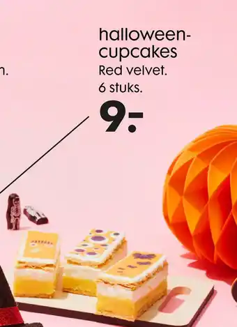 HEMA Halloweencupcakes aanbieding