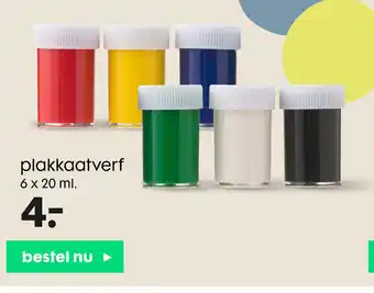 HEMA Plakkaatverf aanbieding