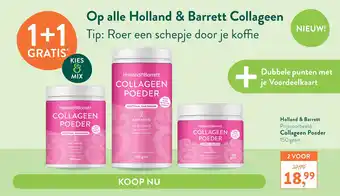 Holland & Barrett Op alle Holland & Barrett Collageen aanbieding