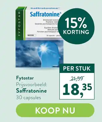 Holland & Barrett Fytostar aanbieding