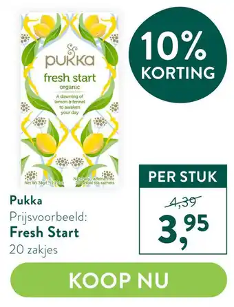 Holland & Barrett Pukka aanbieding