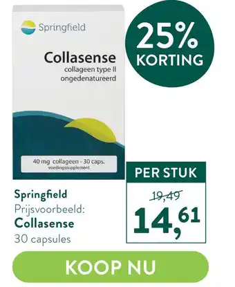 Holland & Barrett Springfield aanbieding