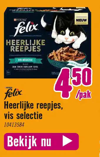 Hornbach Felix Heerlijke reepjes, vis selectie 10413584 aanbieding