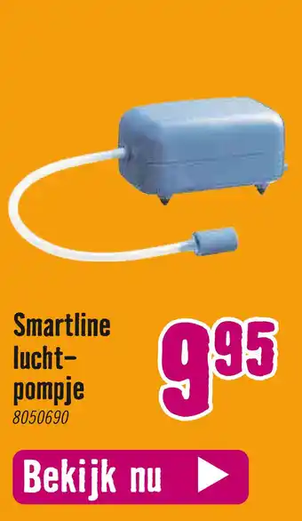 Hornbach Smartline lucht- pompje 8050690 aanbieding