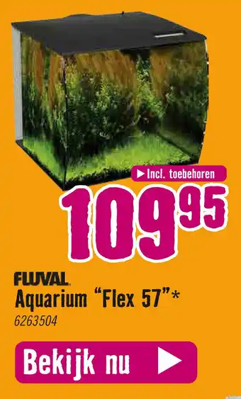 Hornbach FLUVAL Aquarium “Flex 57"* 6263504 aanbieding