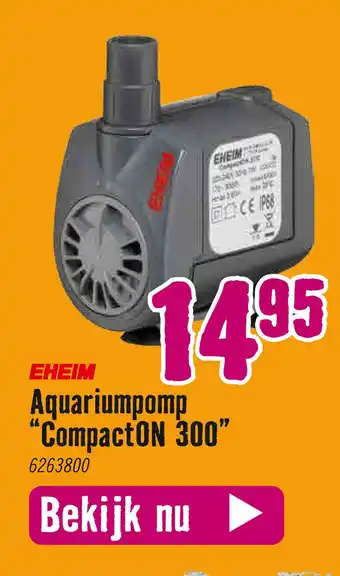 Hornbach Aquariumpomp "CompactON 300" 6263800 aanbieding