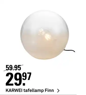 Karwei KARWEI tafellamp Finn aanbieding