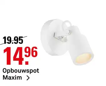 Karwei Opbouwspot Maxim aanbieding